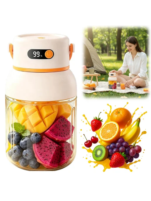 Портативный блендер-кисточка, USB-C, 40oz, для MyProductBran, вариант, фото 5