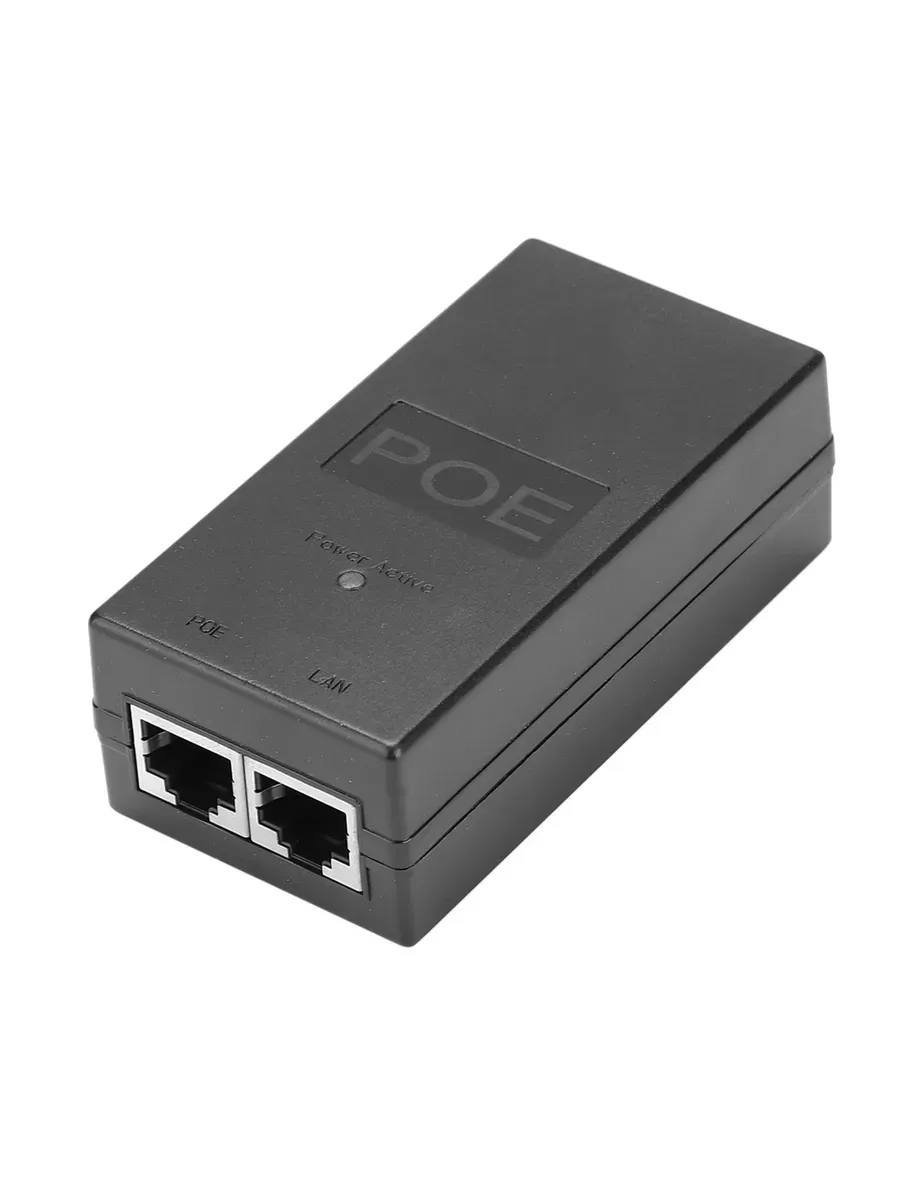 24V 0.5A PoE инжектор Ethernet для CCTV охраны