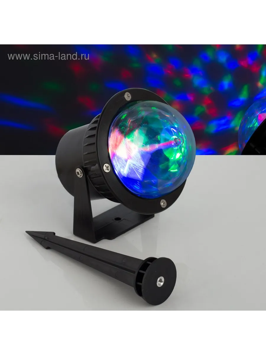 Яркий световой прибор с RGB подсветкой и защитой IP65