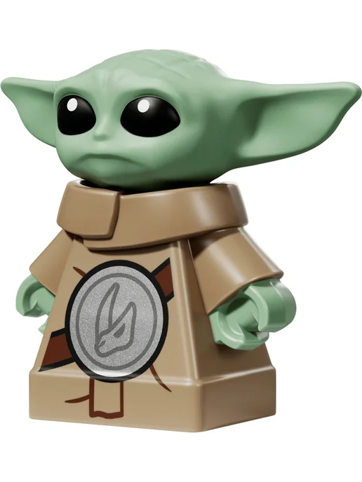LEGO Конструктор Star Wars 75451 Дворец Хаттов Мандалорец и Грогу, серый, фото 4