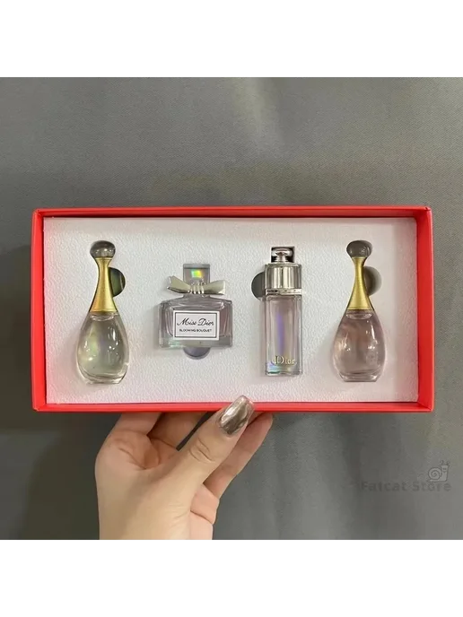 Набор духов Dior Miss Dior & J'adore, 4×5 мл, 4x5