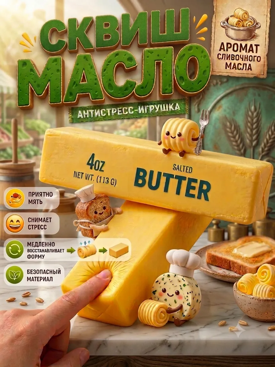butter баттер сквиш масло