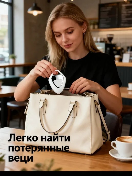 GPS-трекер для iPhone, для детей и животных, белый, фото 6