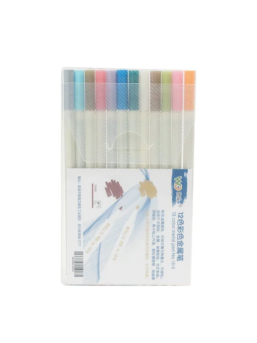 Набор Fire Paint Markers 6 12 цв для стекла, бумаги, украшен, вариант