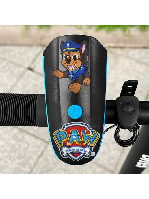 Велосипедная ночная подсветка Paw Patrol с сиреной, фиолетовый, фото 2