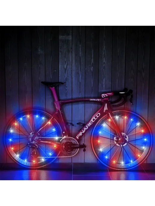 Ночное освещение велосипеда, декоративная светодиодная RGB, вариант
