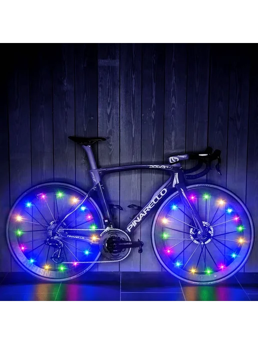 Ночное освещение велосипеда, декоративная светодиодная RGB, вариант, фото 4