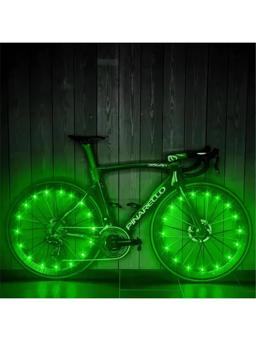 Ночное освещение велосипеда, декоративная светодиодная RGB, вариант, фото 8