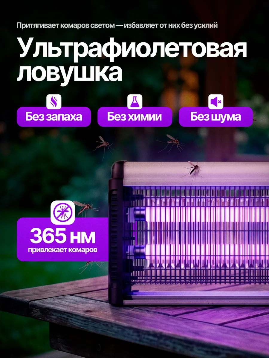 Лампа от мух инсектицидная