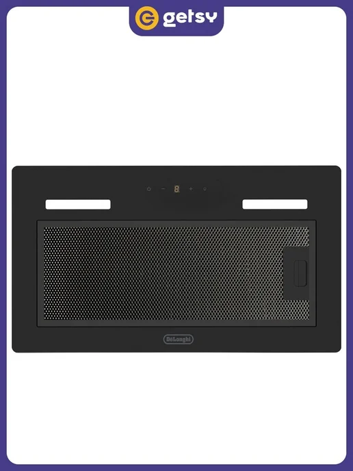 DeLonghi Встраиваемая вытяжка NUOVO 508 NB, 950 м3 ч, черный, фото 2