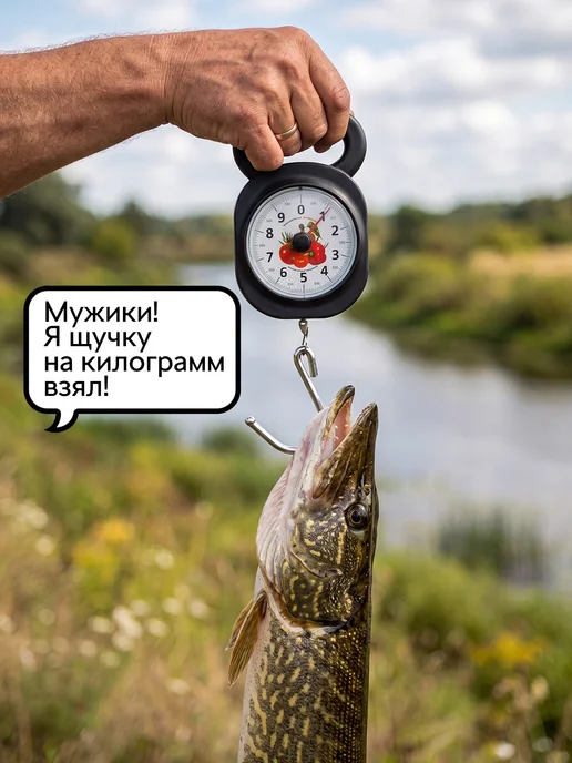 Garden Show Весы бытовые (безмен) с пластиковой ручкой, до 10 кг, 10 кг, фото 3
