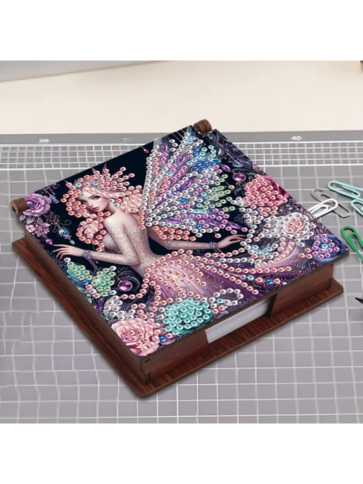Деревянный набор для DIY Fairy Diamond Painting, нотбокс, 16, вариант