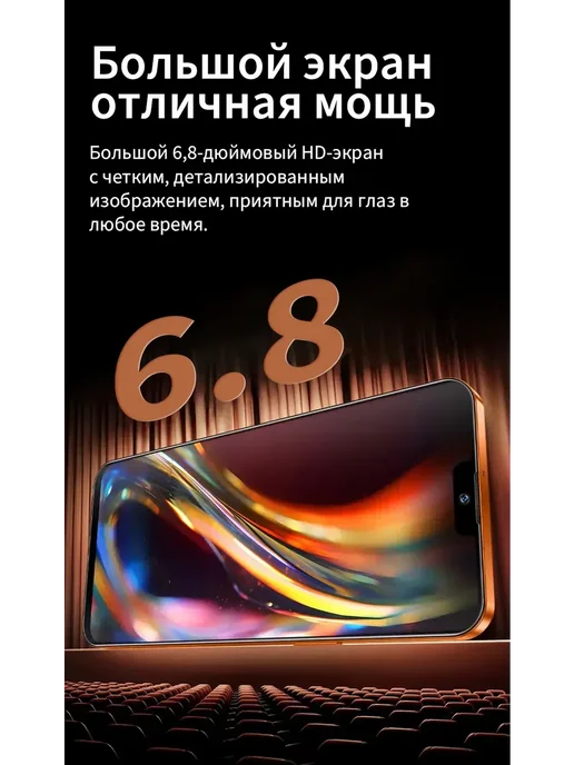 Смартфон YFQTXLW Iphc 17 Pro Max 1/1024 ГБ, белый, фото 8