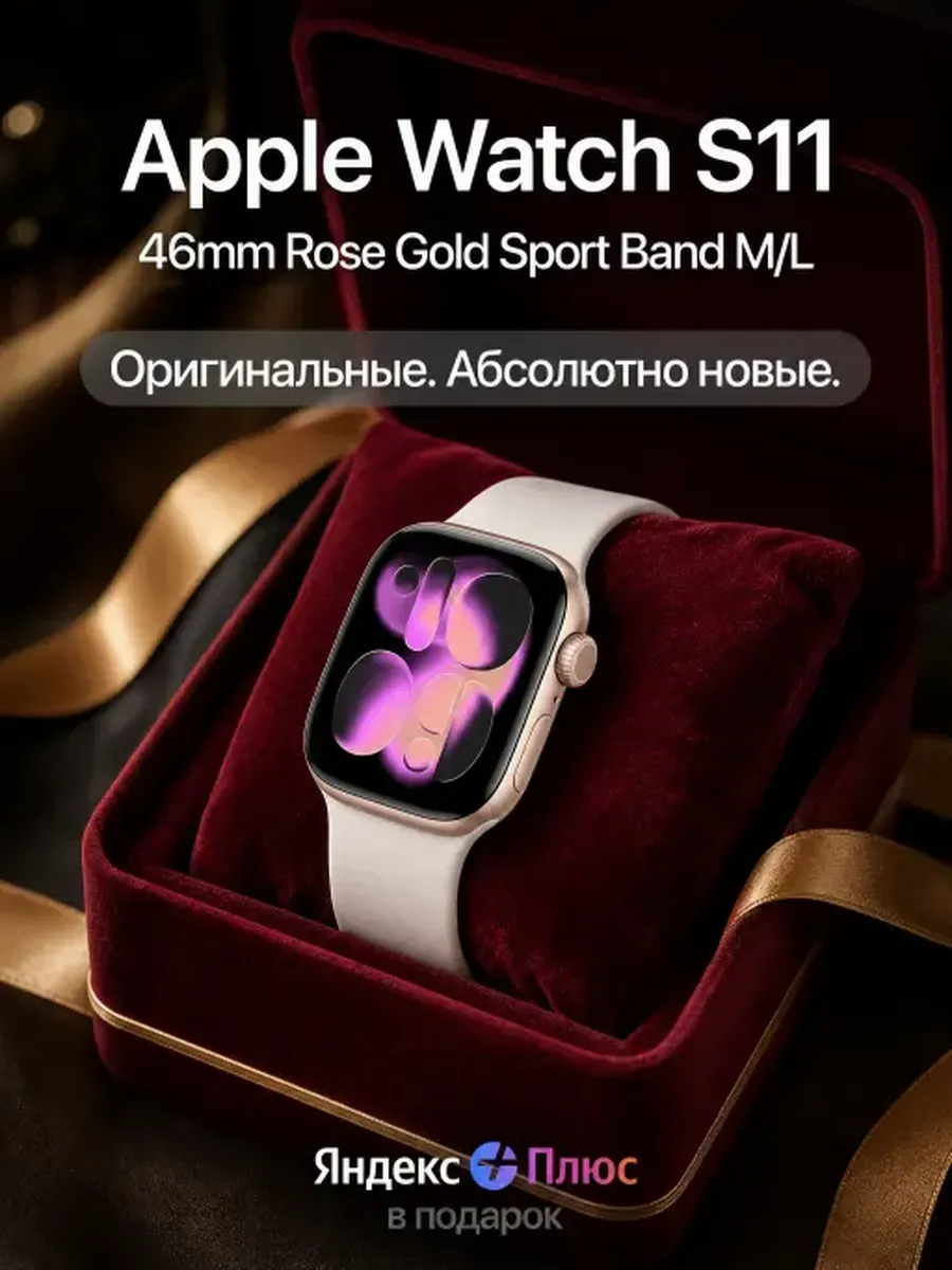 Смарт часы детские Watch S11 46mm экран Apple 1237859907 купить за 10 946 ₽ в интернет‑магазине Wildberries