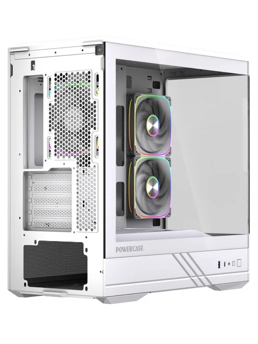 Powercase Корпус GT3 ARGB, белый, белый, фото 5