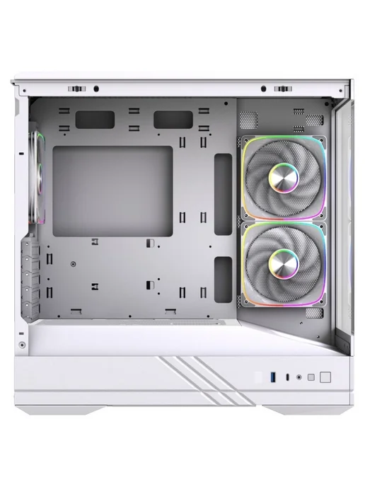 Powercase Корпус GT3 ARGB, белый, белый, фото 6