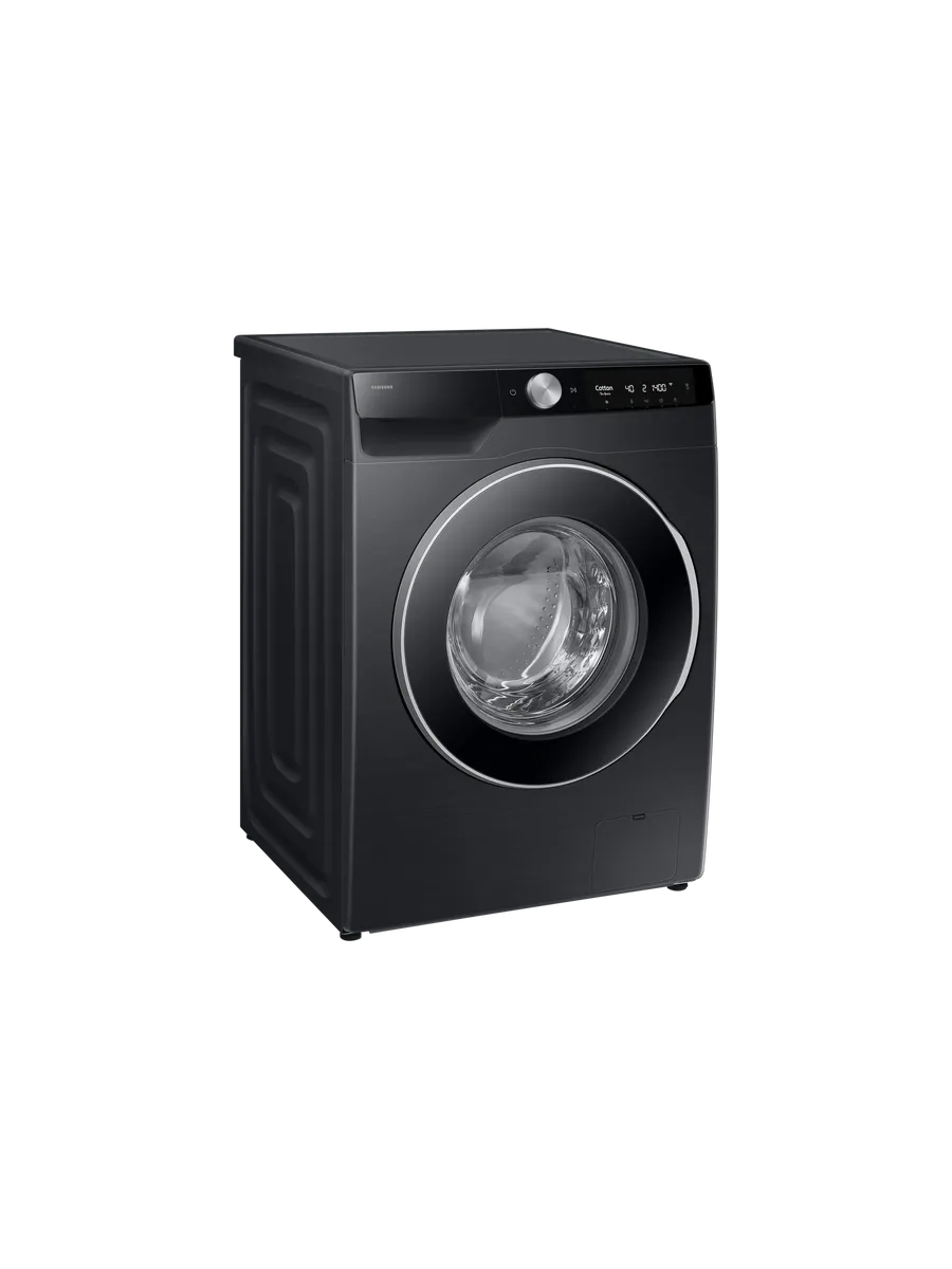 Samsung Стиральная машина фронтальная WW90DG6U34LBLP, черный, 9 кг