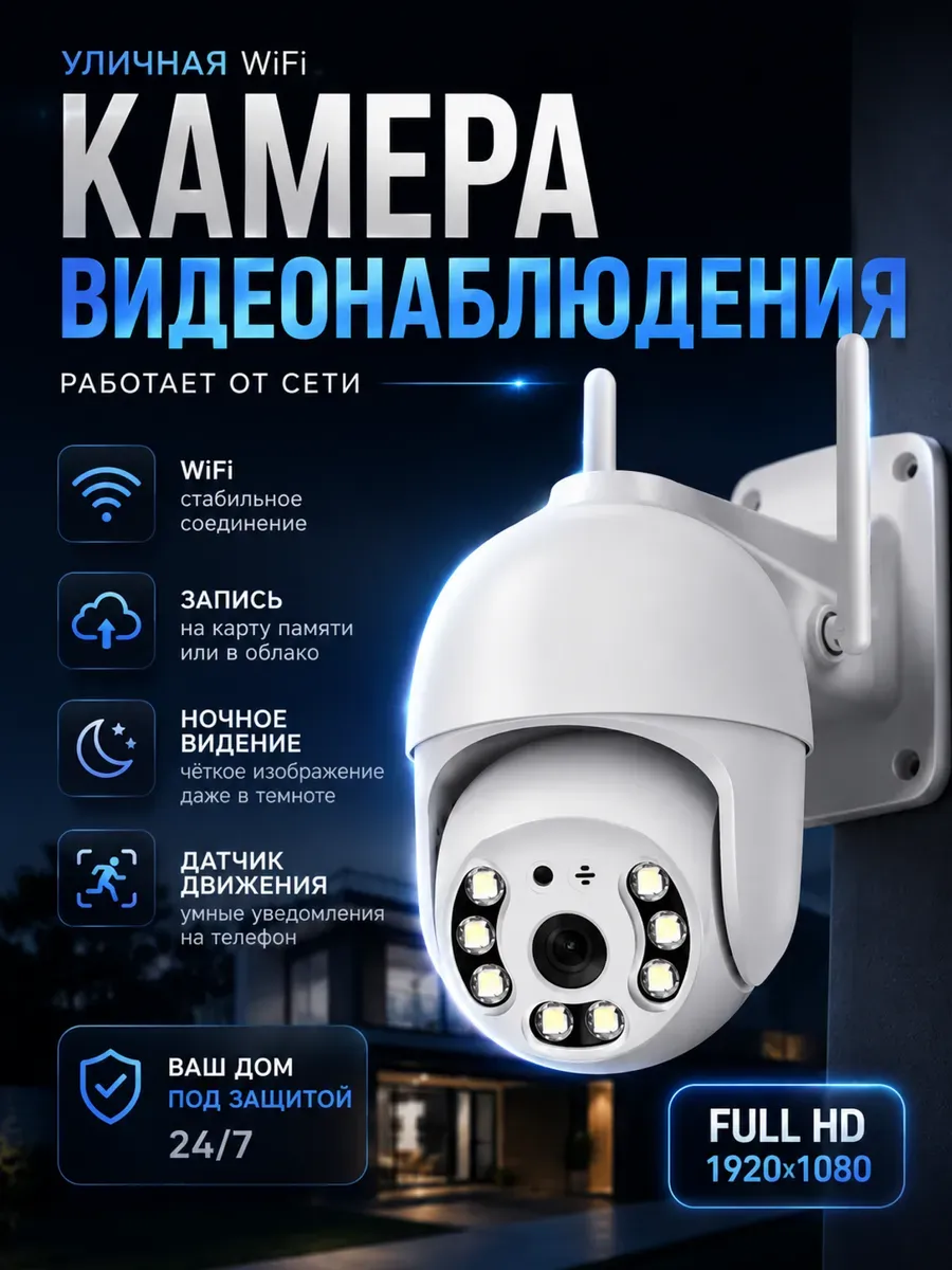 Камера видеонаблюдения уличная