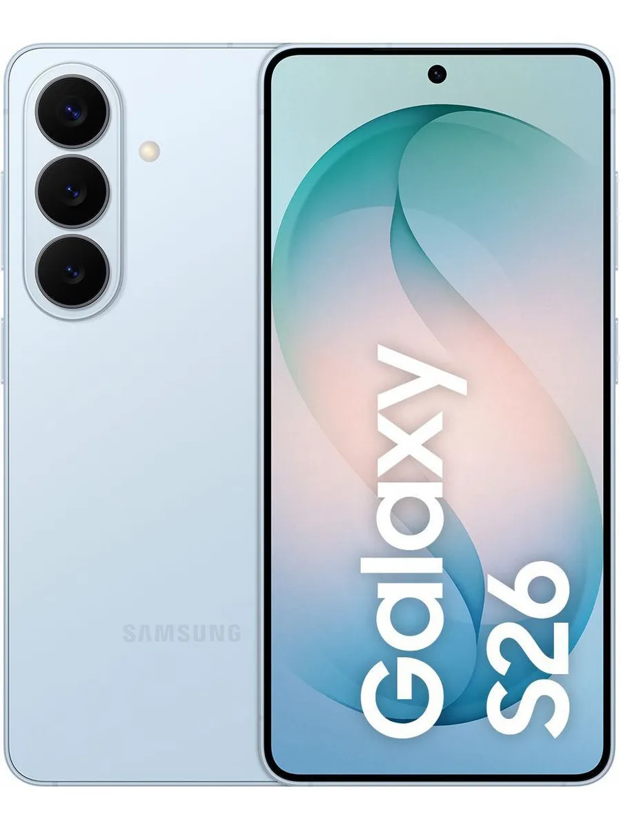 Samsung Смартфон Galaxy S26 256 ГБ голубой