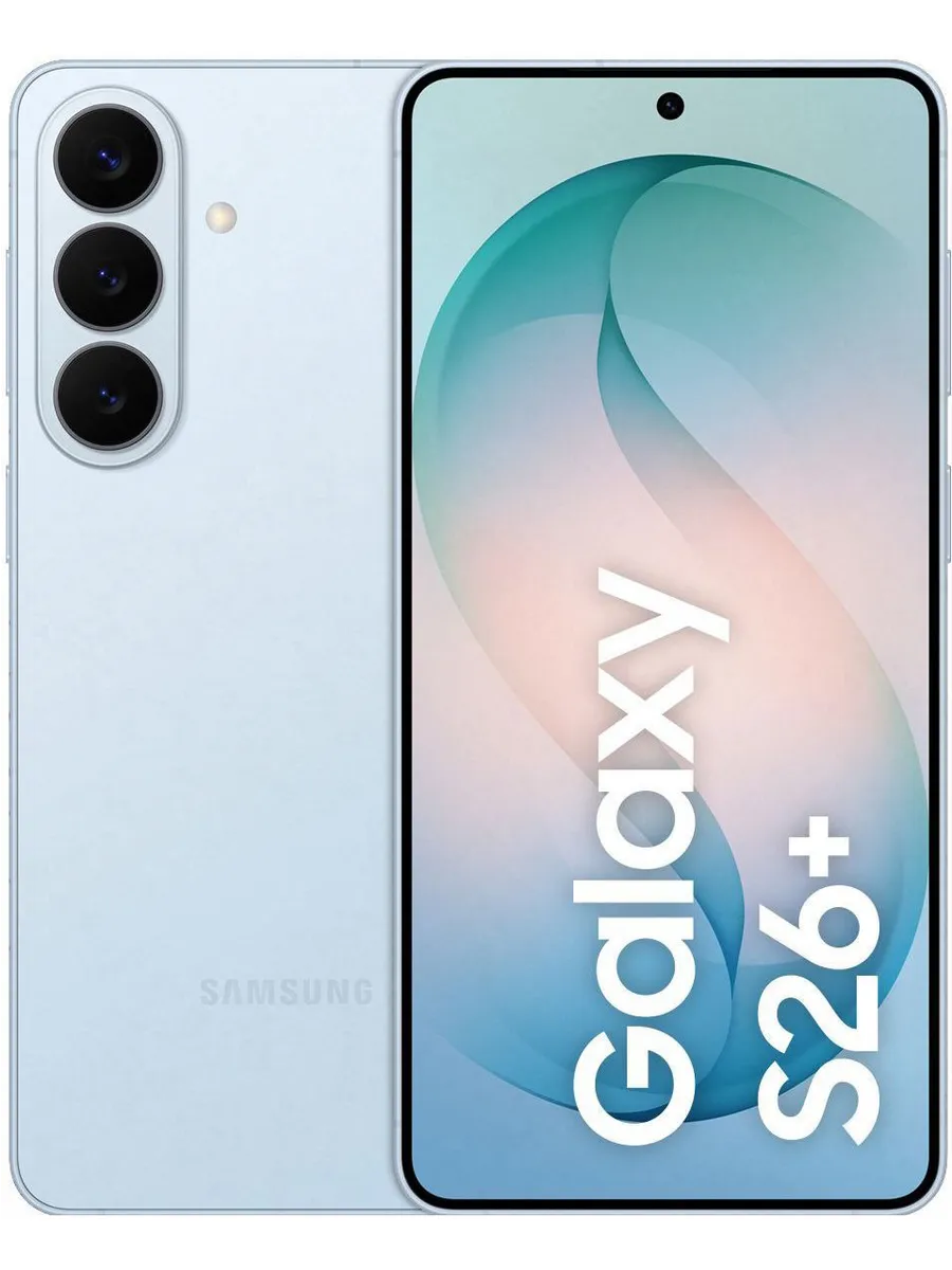 Смартфон Galaxy S26+ 512 ГБ голубой Samsung 1238780701 купить в интернет‑магазине Wildberries