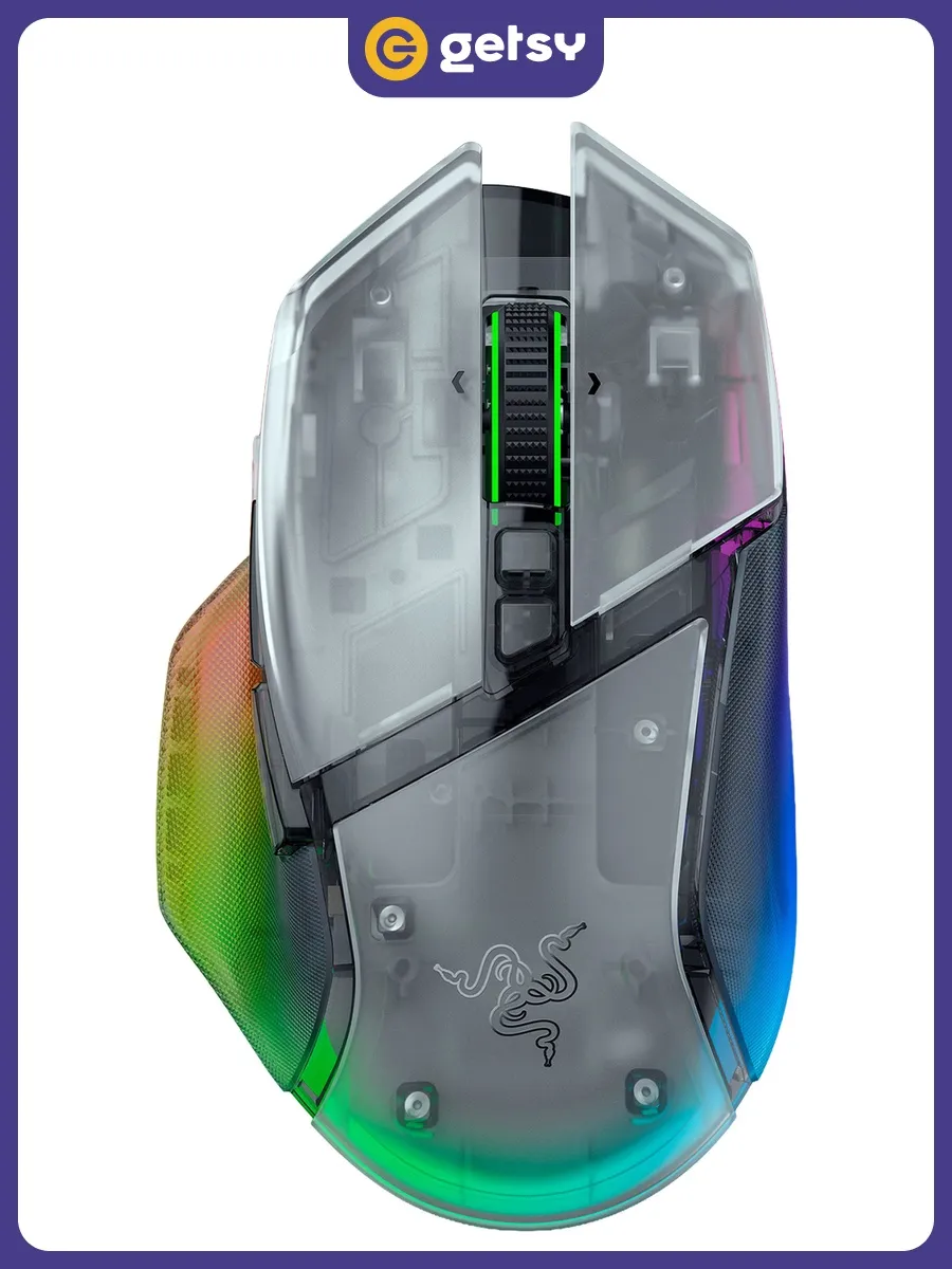 Razer Мышь Basilisk V3 Pro 35K Phantom White Ed беспроводная