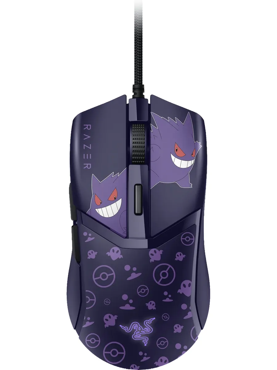 Razer Мышь Cobra Pokemon Gengar Ed проводная, USB, 400-8500 dpi