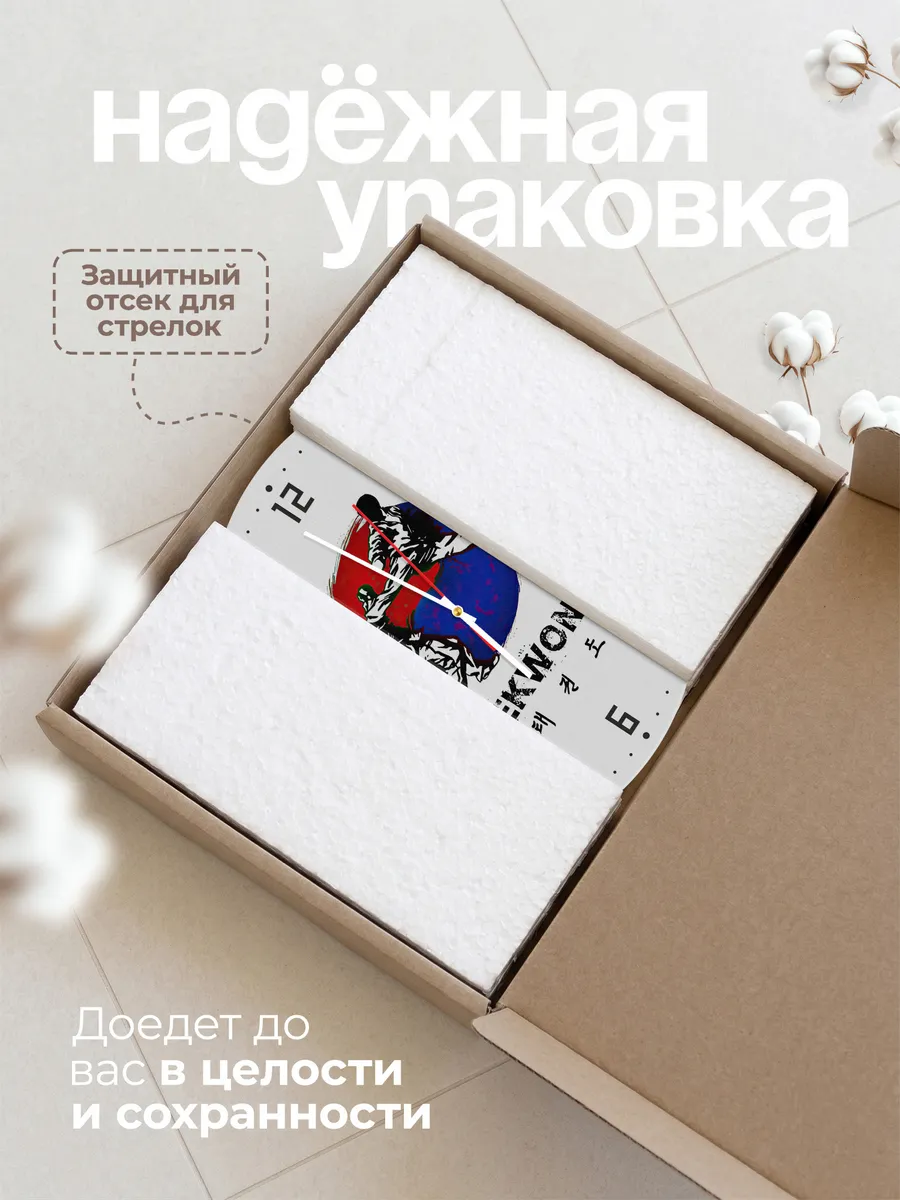 Часы настенные "Тхэквондо" — фото 9
