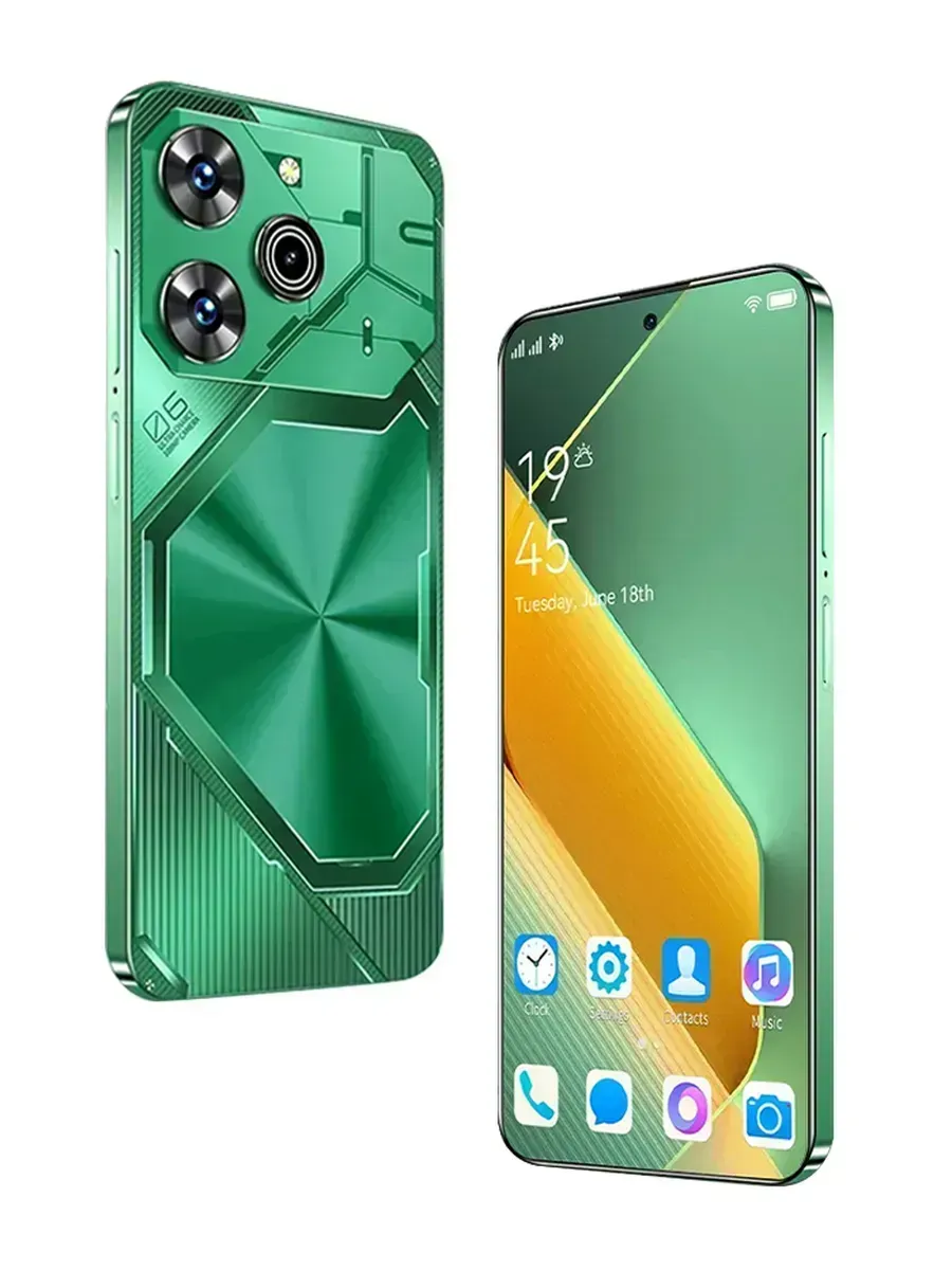 Смартфон Pova 6 Pro, Подарок Global 12+512 ГБ,8000 mAh
