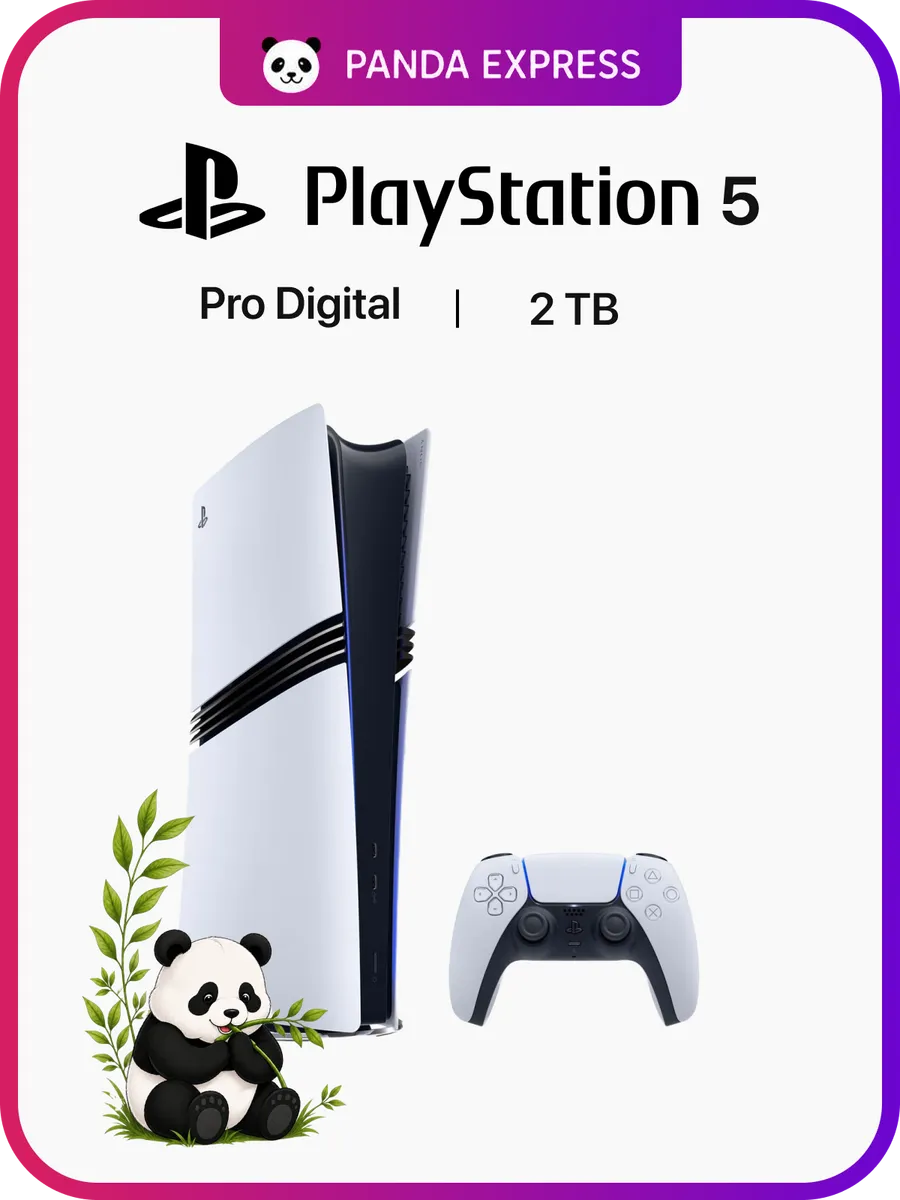 Игровая приставка PlayStation 5 Pro Digital, 2TB, White SONY 1241789162 купить за 133 447 ₽ в интернет‑магазине Wildberries
