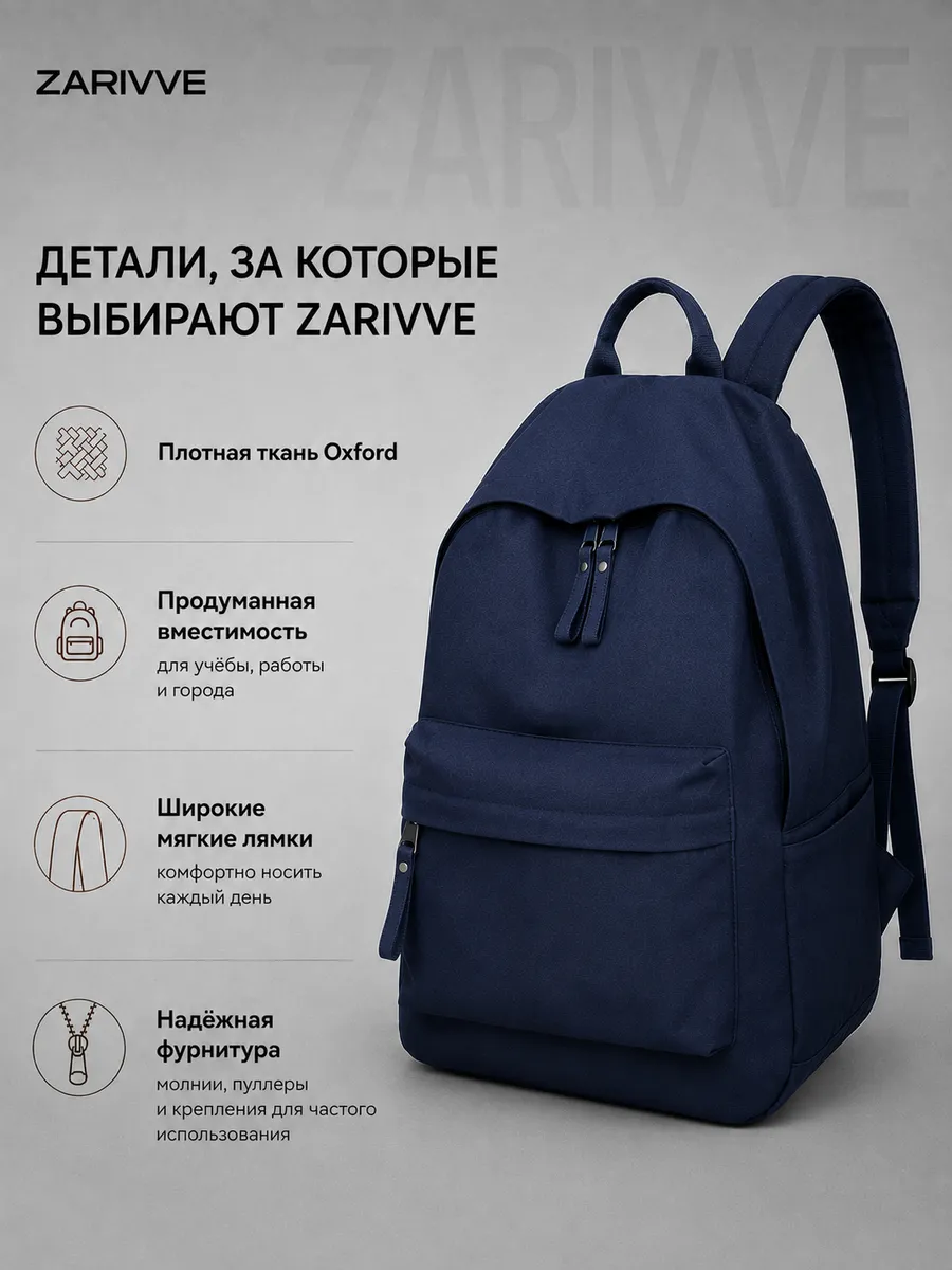 Рюкзак женский черный школьный спортивный для подростков