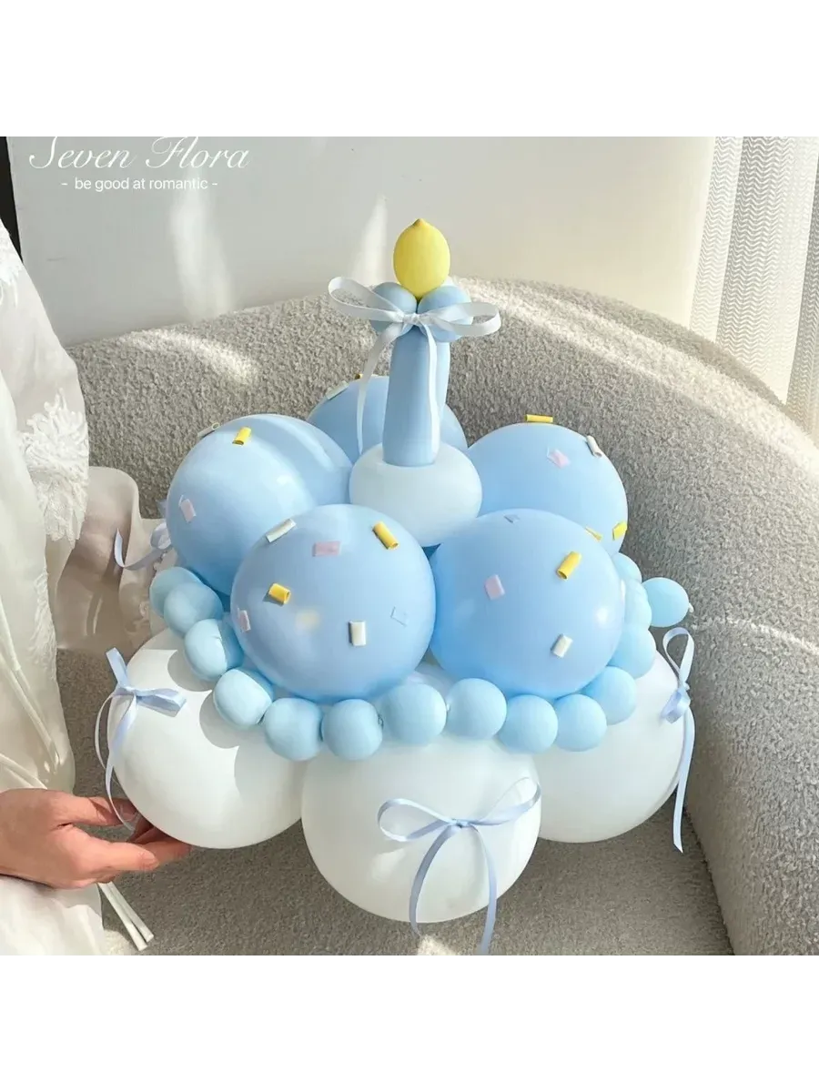 Реквизит для фотографа: Birthday Cake Balloon Photo Prop