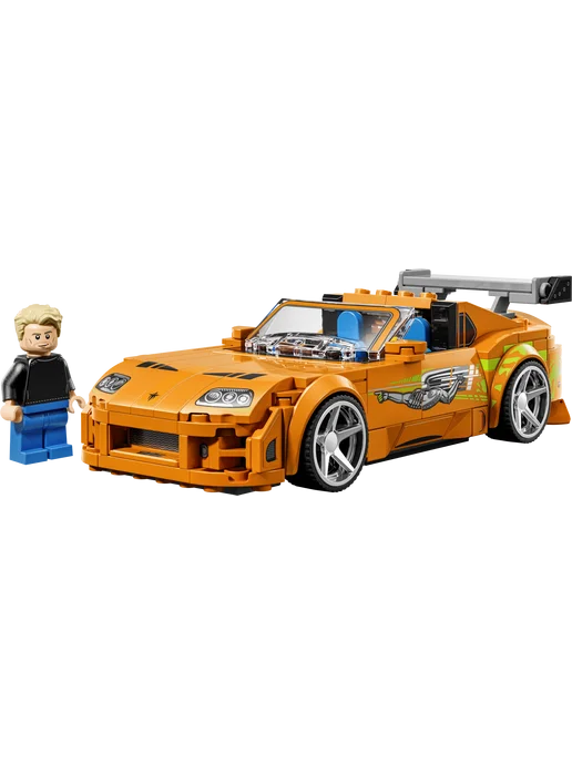 LEGO Конструктор Speed Champions 77260 Toyota Supra MK4 Форсаж, оранжевый, фото 4