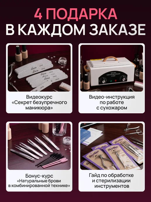 Сухожар для маникюра Сухожаровой шкаф Стерилизатор, вариант, фото 2