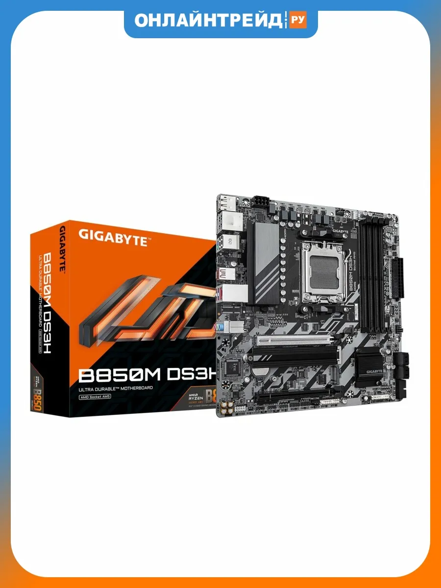 Gigabyte Материнская плата B850M DS3H 1.2 (AM5, mATX)