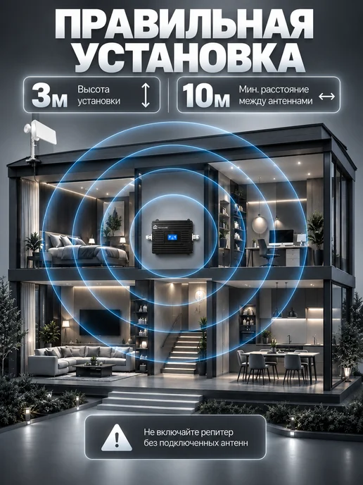 Усилитель сотовой связи и интернета, вариант, фото 8