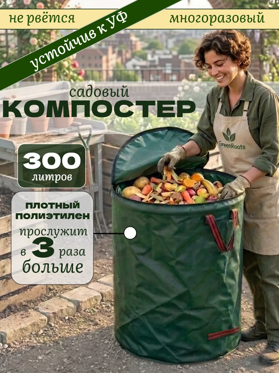 Мешок для компоста 300л