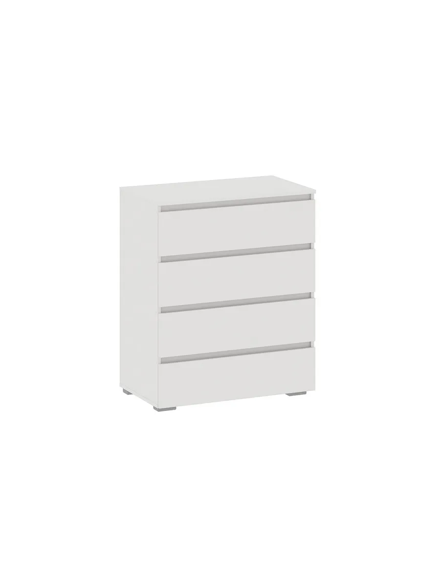 Комод Инта КМ-012 с ящиками 80х46х96см Белый