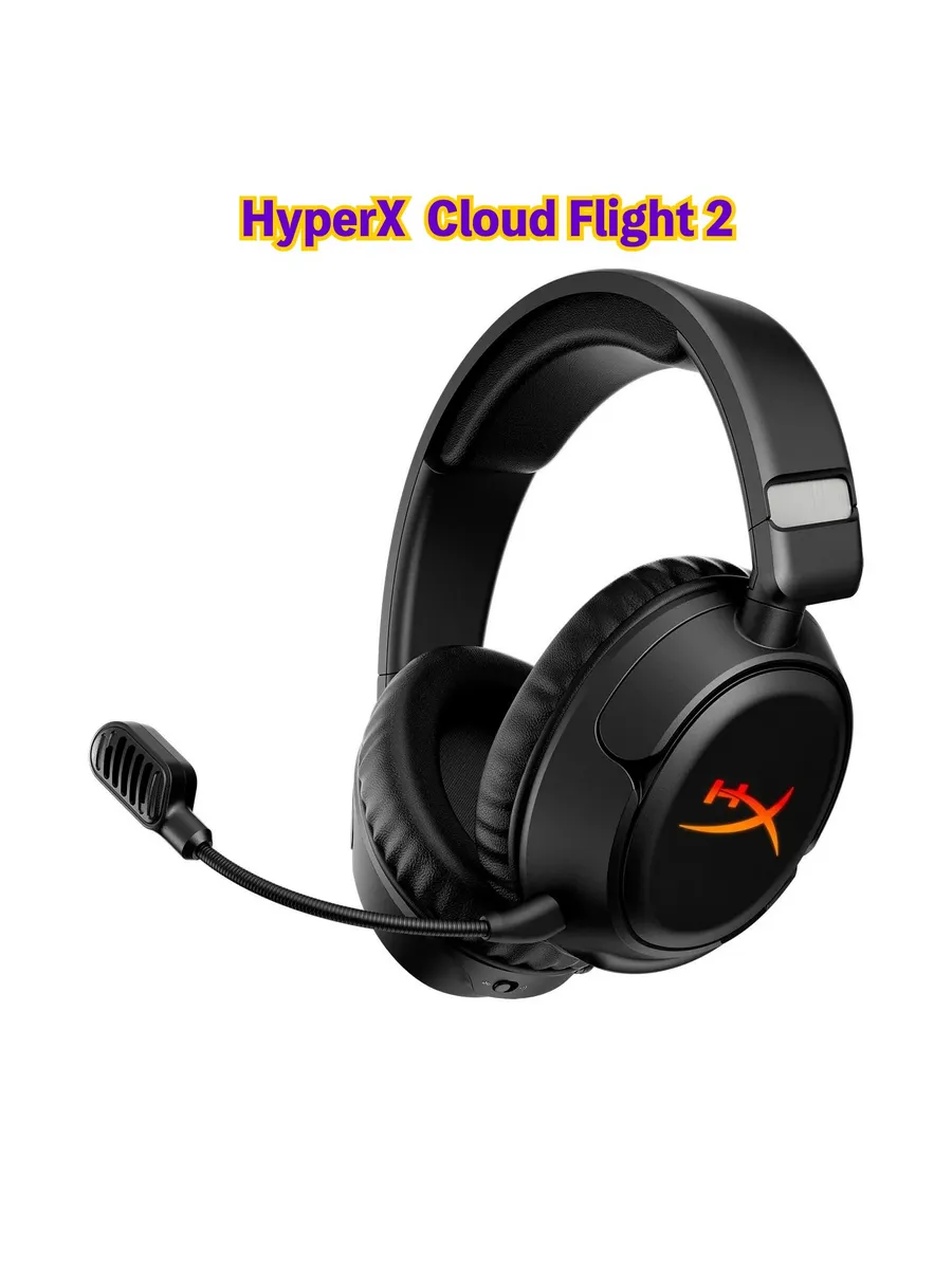 Нет бренда HyperX Cloud Flight 2 Беспроводная игровая гарнитура bluetoo
