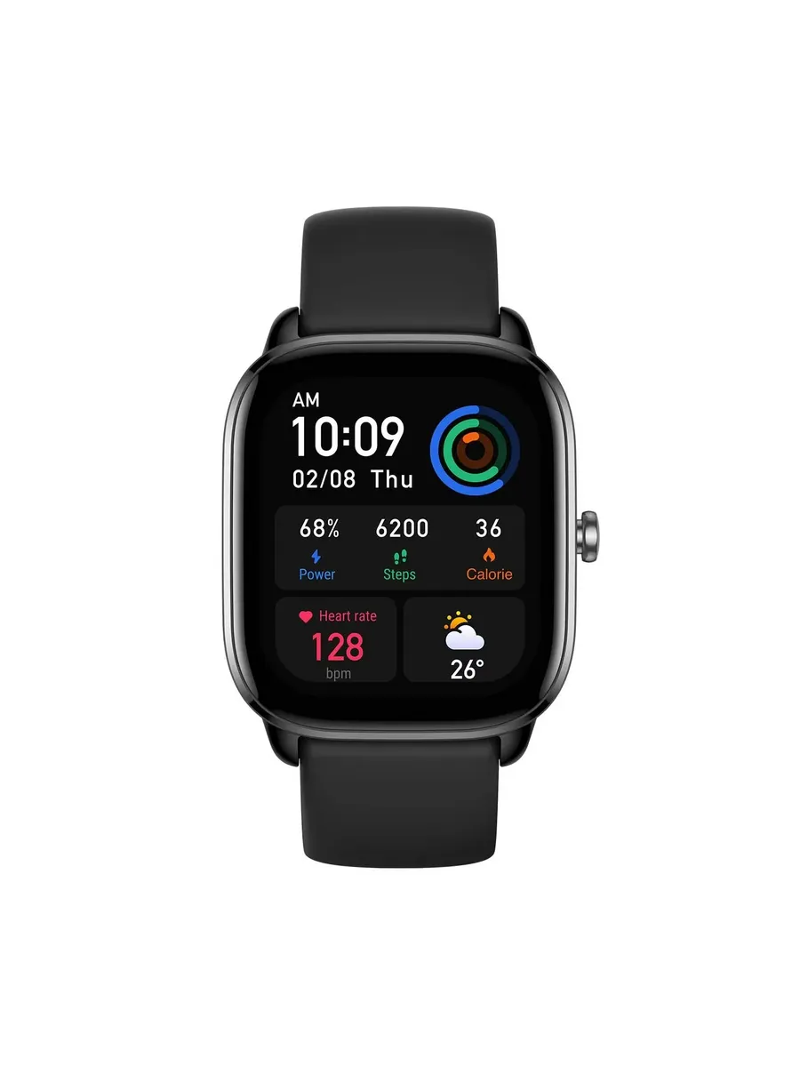 GTS 4 Mini, черный, Midnight Black AmazFit 1246134660 купить за 7 215 ₽ в интернет‑магазине Wildberries
