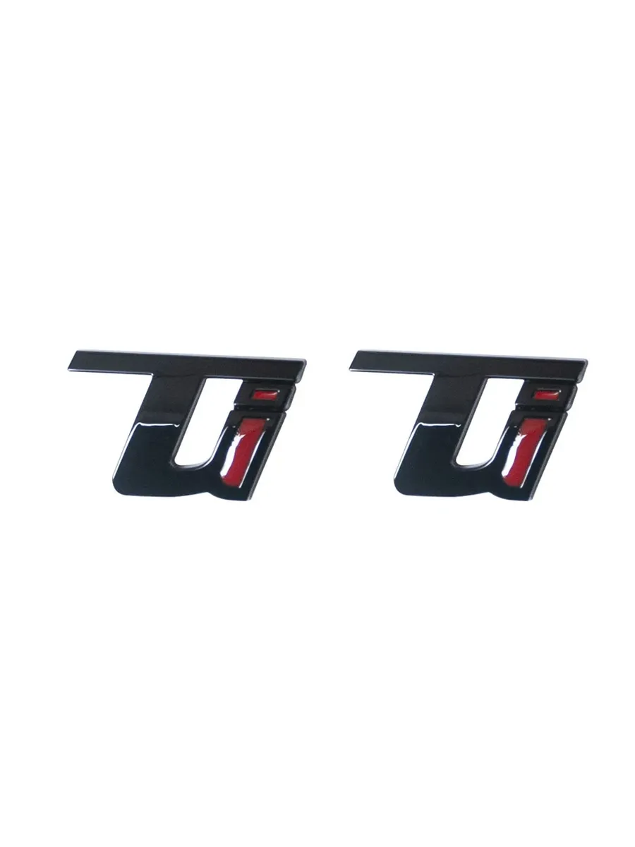 Значок TI Black-2pcs для Alfa Romeo Giulia Stelvio