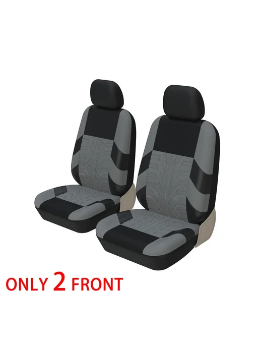 AUTOYOUTH Чехлы на автосиденья Y33376-GRAY-4PCS, 2 передних, 4 шт