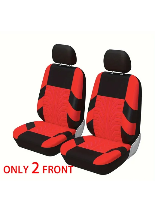 AUTOYOUTH Чехлы на автосиденья передние, полиэстер, красный Y33376-RED, красный