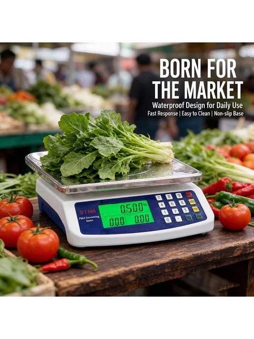Весы Цифровые Для Продуктов 40 Кг, 40 кг, фото 4