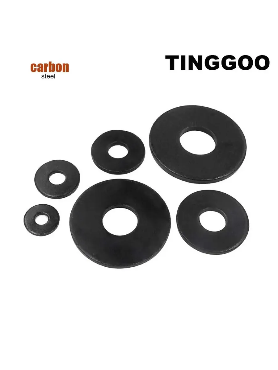 TINGGOO Нестандартные шайбы из углеродистой стали M3-M16 5p