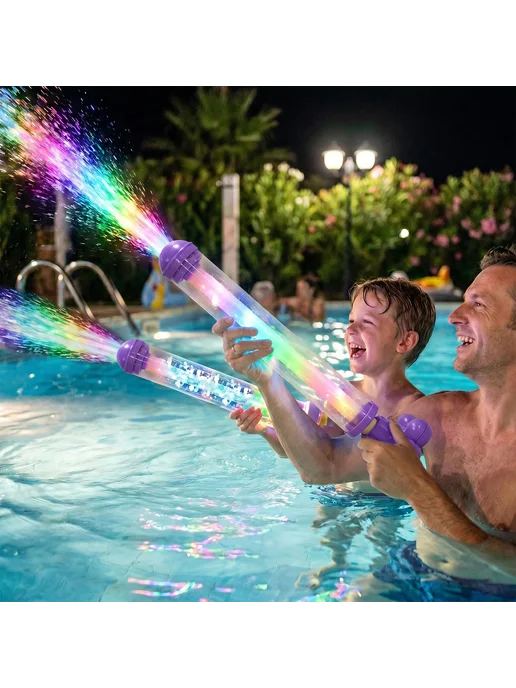Изделие для воды Rainbow LED водный бластер, 2 шт, 2 шт, фото 5