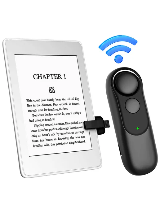 Пульт RF для Kindle для Page Turner, для камеры, черный, черный, фото 2