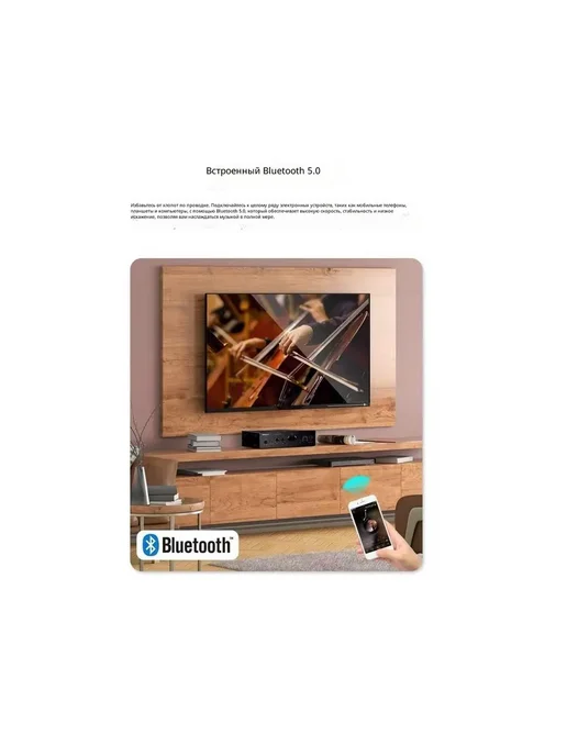 Nobsound PM1 Настольный маломощный усилитель, черный, фото 7