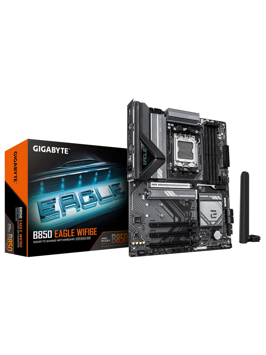Материнская плата B850 EAGLE WIFI6E AM5 AMD B850 ATX RTL Gigabyte 1247264571 купить в интернет‑магазине Wildberries