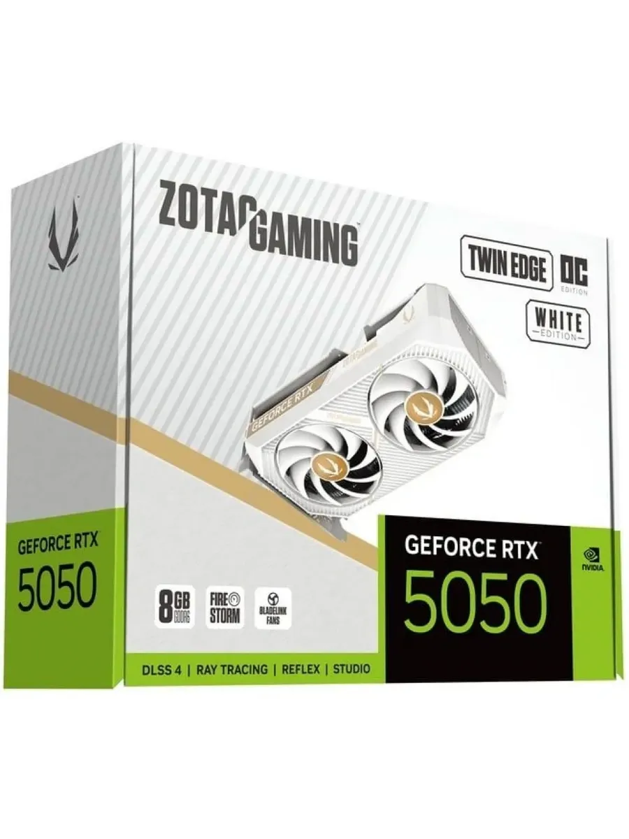 ZOTAC Видеокарта PCI-E 5.0 RTX 5050 TWIN EDGE OC