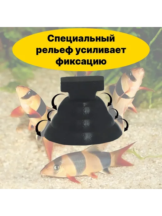 Нет бренда комплект присосок для аквариумов и террариумов d22мм (4шт), 4 шт, фото 4